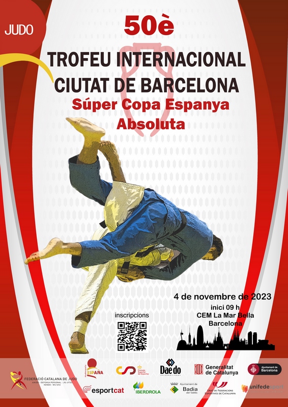 4 MEDALLAS EN LA SUPERCOPA ESPAÑA ABSOLUTA BARCELONA. RESULTADOS. 04-11-23